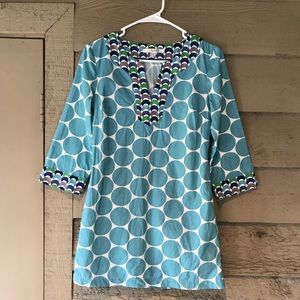 Boden Tunic Shift Dress 100% Cotton